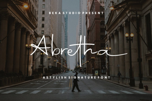 Abretha: The Elegant Script Font for Web Design