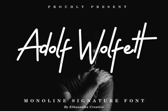 Adolf Wolfett Font for Modern Campaigns