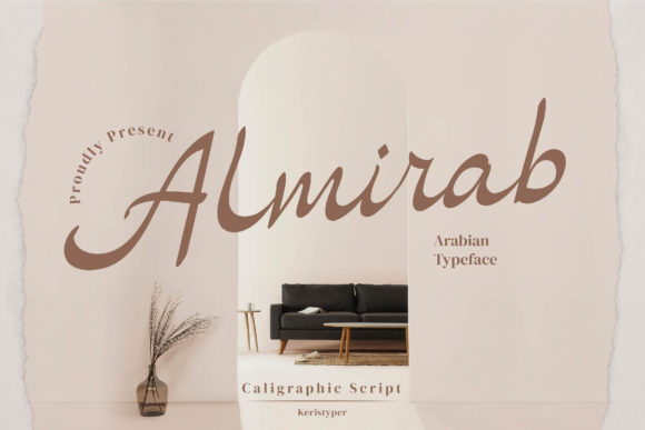 Almirab Typeface for Clear Campaign Visuals