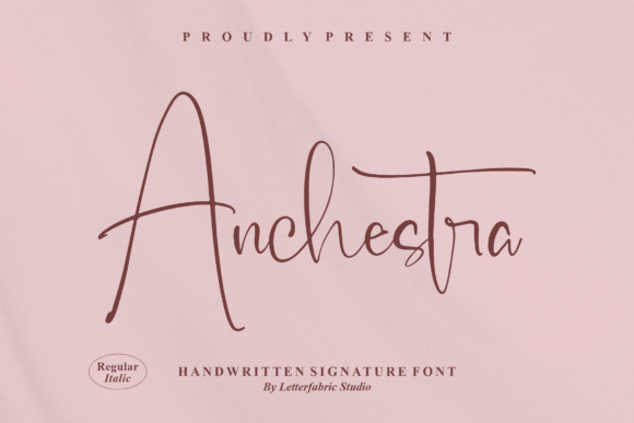 Anchestra: A Casual Script Handwritten Font for Web Design