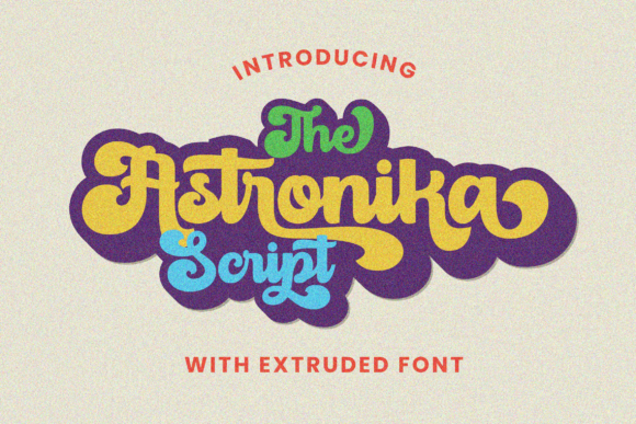 Astronika: The Retro Script Font for Bold Branding