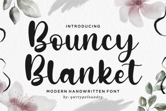 Bouncy Blanket Font for Modern Branding