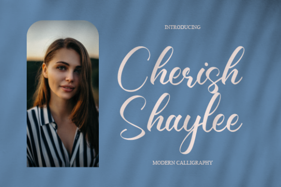 Cherish Shaylee Font for Elegant Campaigns