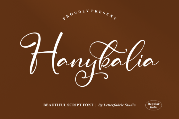 Hanykalia: A Refined Script Typeface for Editorial Design