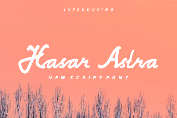 Hasar Astra: The Perfect Script Font for Crafters