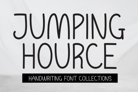 Jumping Hource: The Perfect Script Font for Crafters