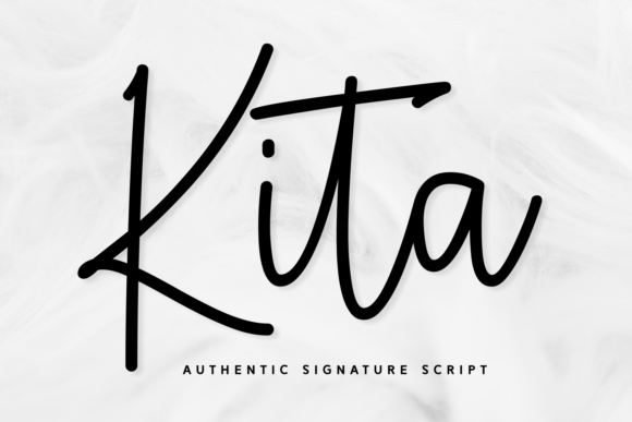 Kita: Elegant Script Font for Web Design