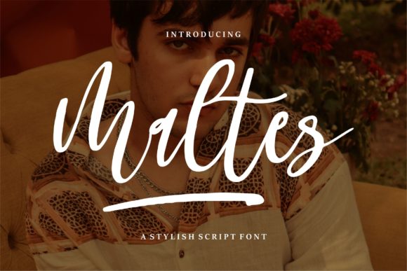 Maltes Script Font for Elegant Web Design