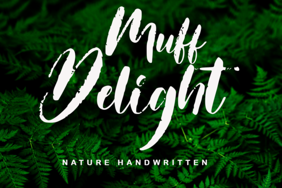 Muff Delight: A Stylish Script Font for Makers