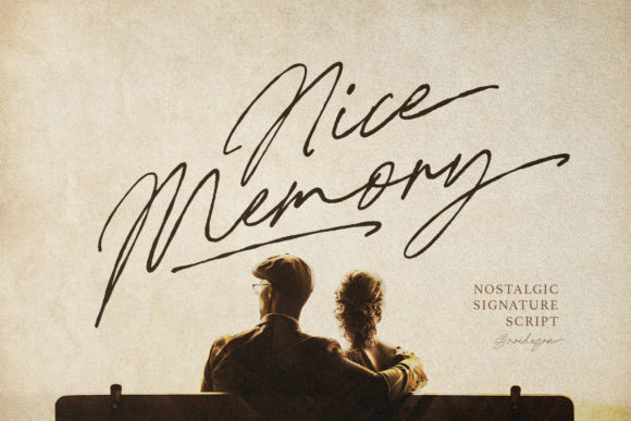 Nice Memory Font: Elegant Script for Branding