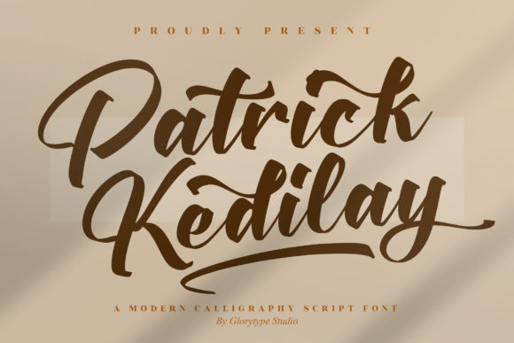 Patrick Kedilay Font for Modern Campaigns
