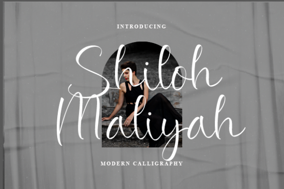 Shiloh Maliyah: A Playful Script Font for Crafters