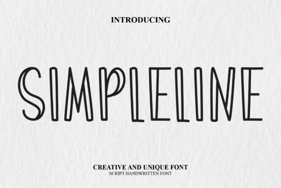Simpleline: The Elegant Script Font for Modern Brands