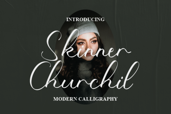 Skinner Churchil: A Chic Script Typeface for Modern Brands